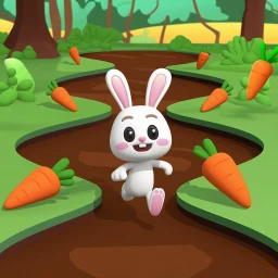 Ícone de Bunny Runner 3D
